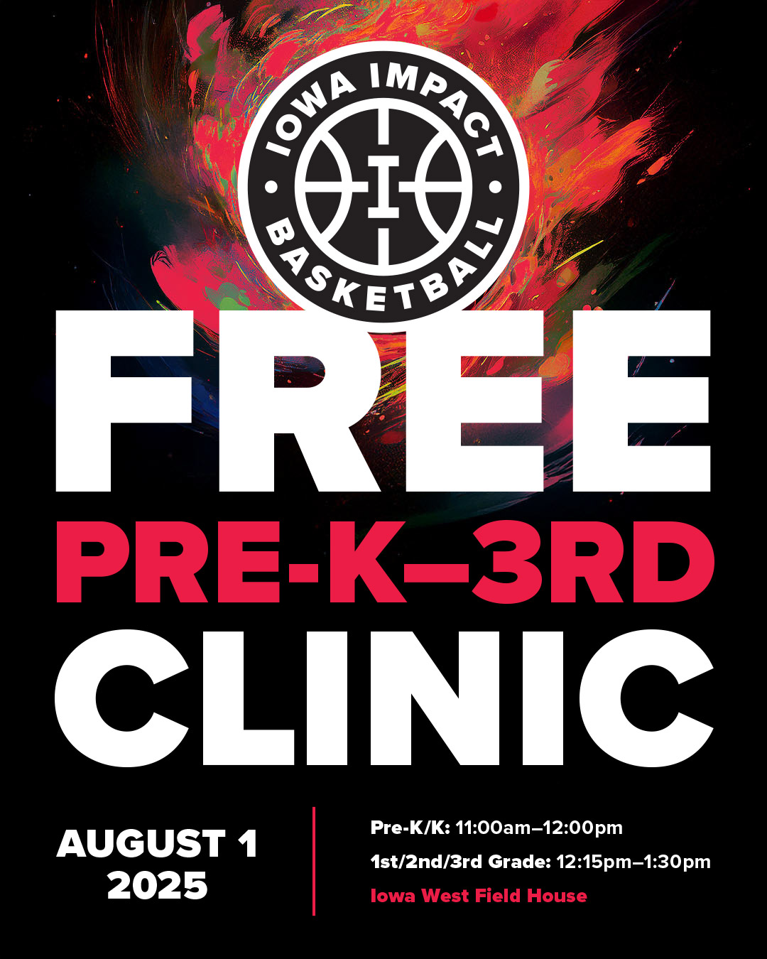 iowa impact free pre-k-3rd clinic