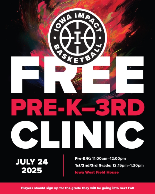 iowa impact free pre-k-3rd clinic
