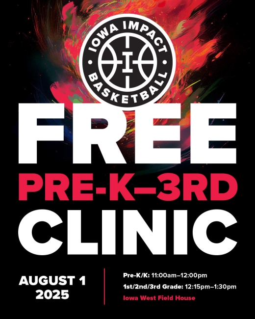 iowa impact free pre-k-3rd clinic